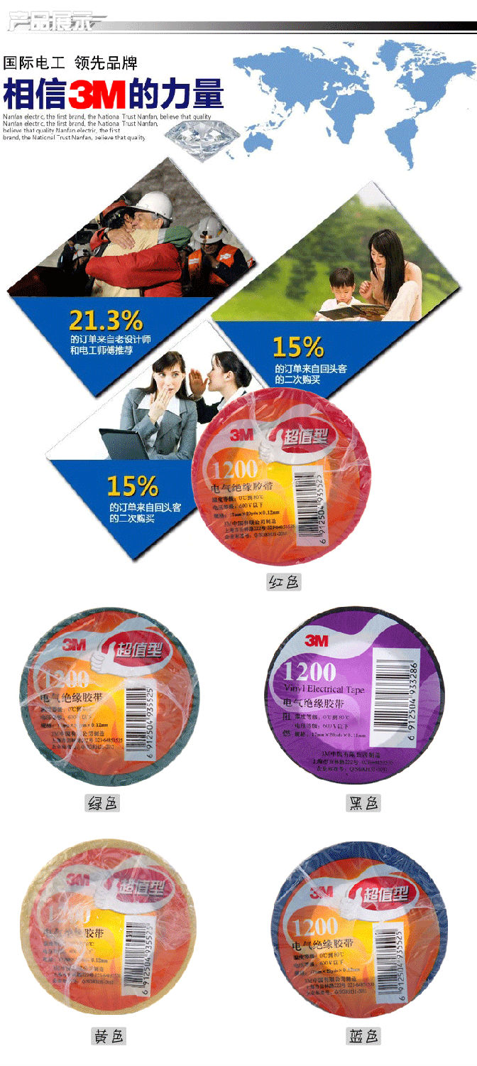 3m電工膠布